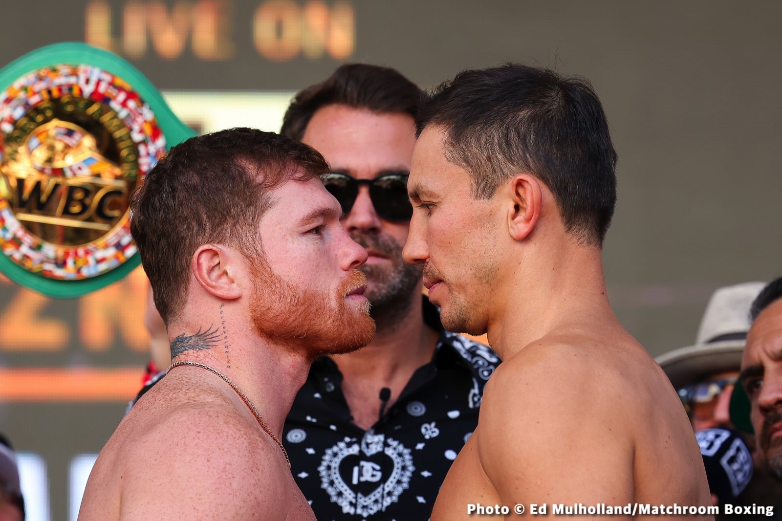 Canelo Alvarez vs. Gennadiy Golovkin III - weigh-in results from Las Vegas