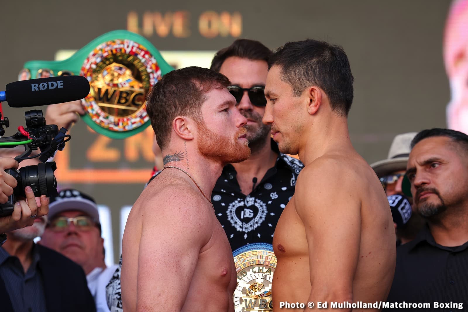 Canelo Alvarez vs. Gennadiy Golovkin III - weigh-in results from Las Vegas