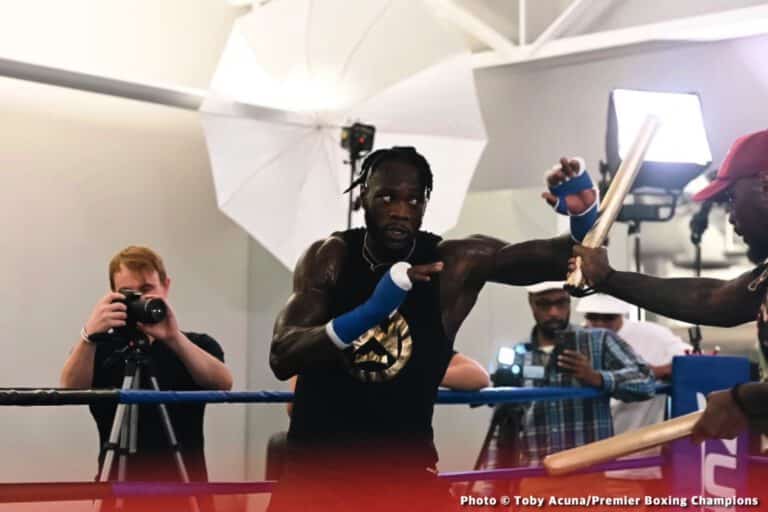 Deontay Wilder talks Anthony Joshua fight