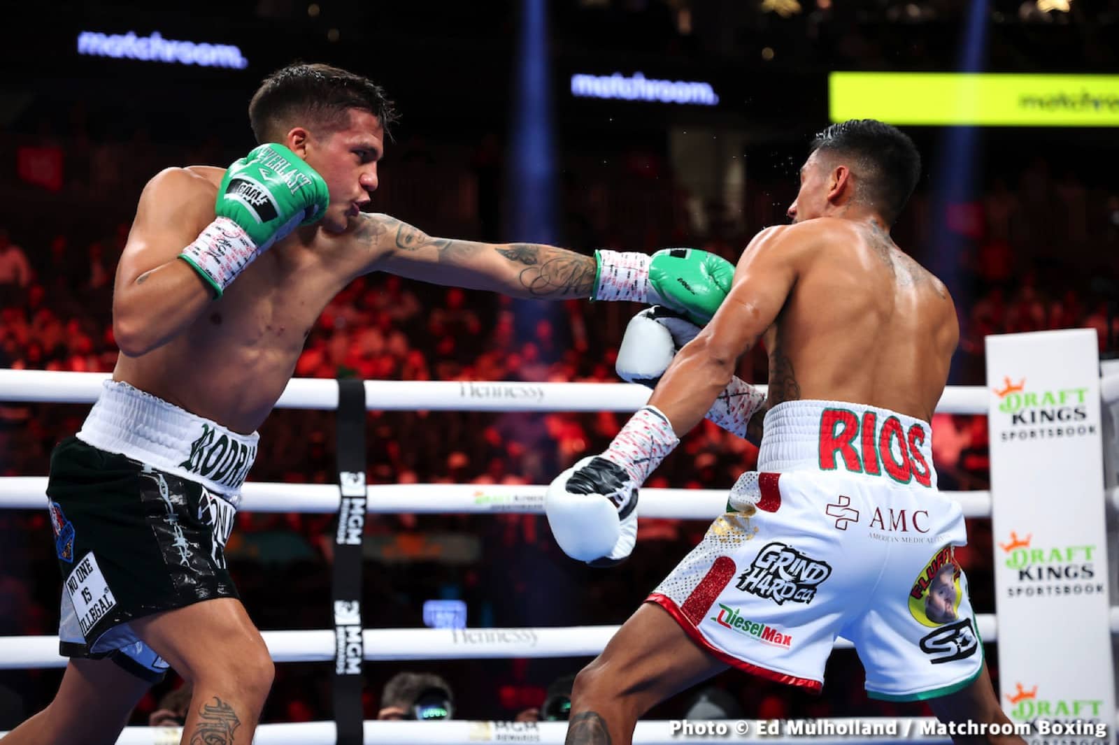 Boxing photo: Canelo Alvarez, Gennadiy Golovkin, Jesse ‘Bam’ Rodriguez image Canelo Alvarez vs. Gennadiy Golovkin - live action results for trilogy fight