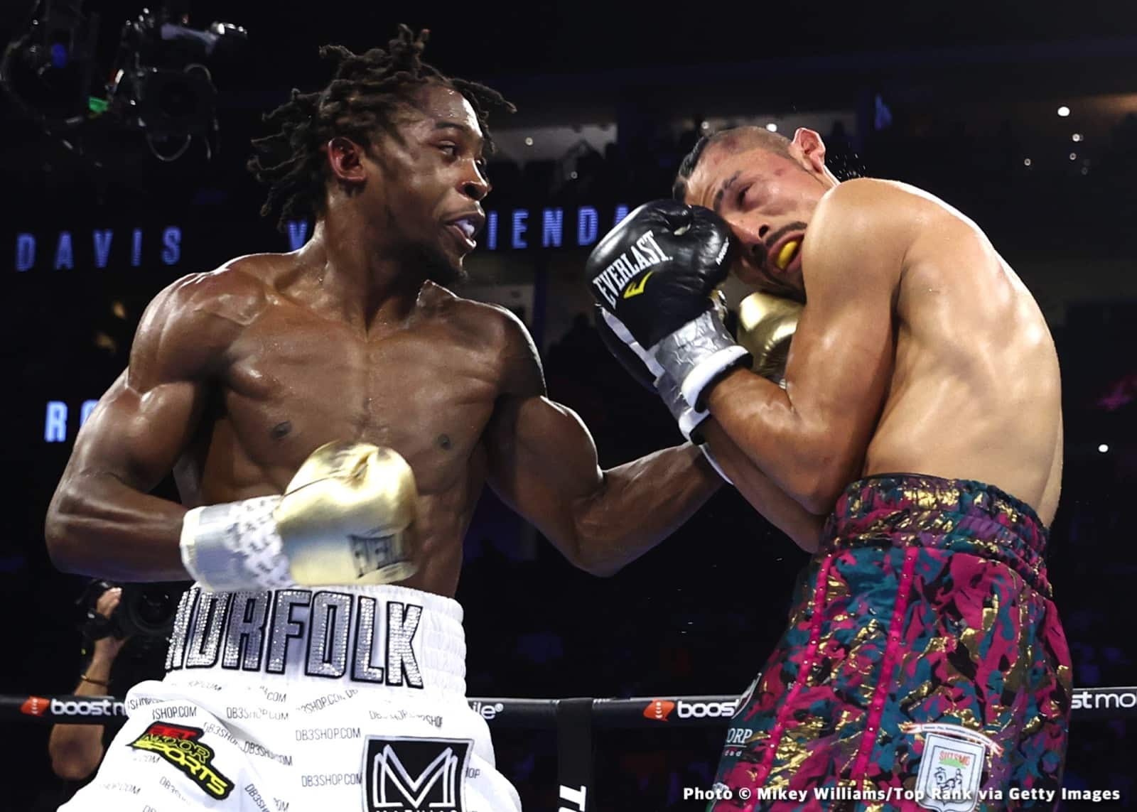 Boxing photo: Robson Conceição, Shakur Stevenson image Shakur Stevenson dominates Conceicao - Boxing Results