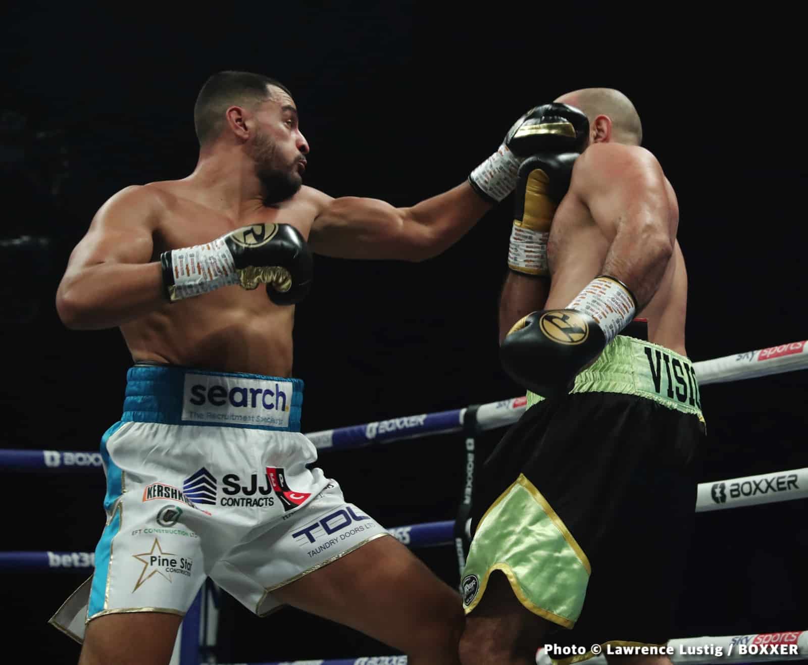 Photos: Liam Smith secures Strange Stoppage In Liverpool
