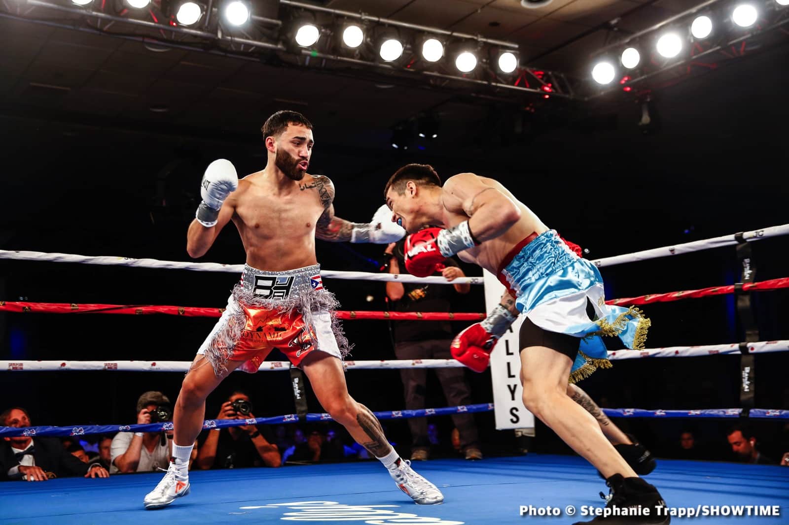 Joseph Adorno defeats Hugo Alberto Roldan - Boxing Results