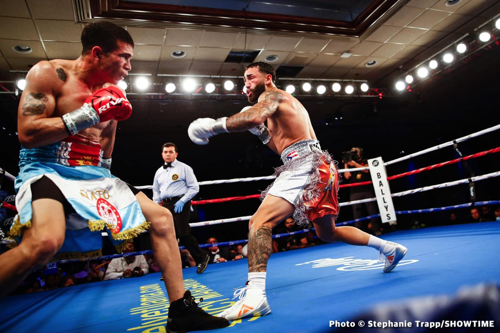 Joseph Adorno defeats Hugo Alberto Roldan - Boxing Results