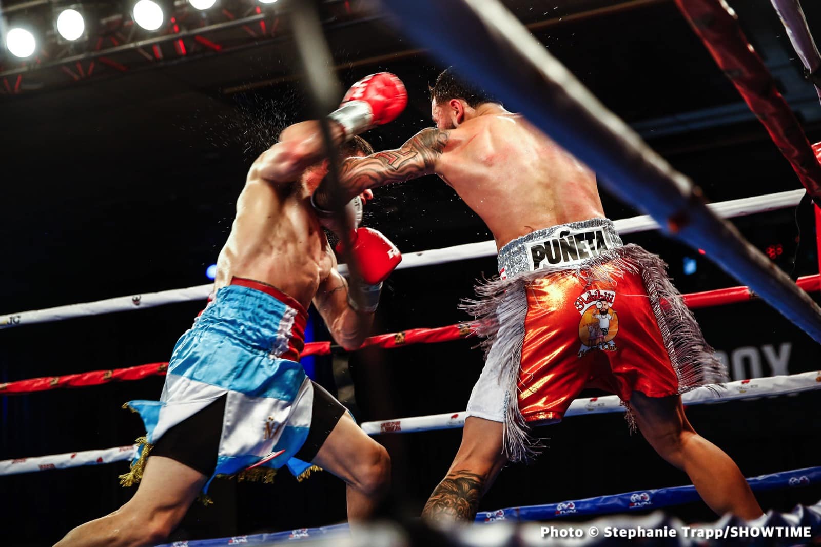 Joseph Adorno defeats Hugo Alberto Roldan - Boxing Results