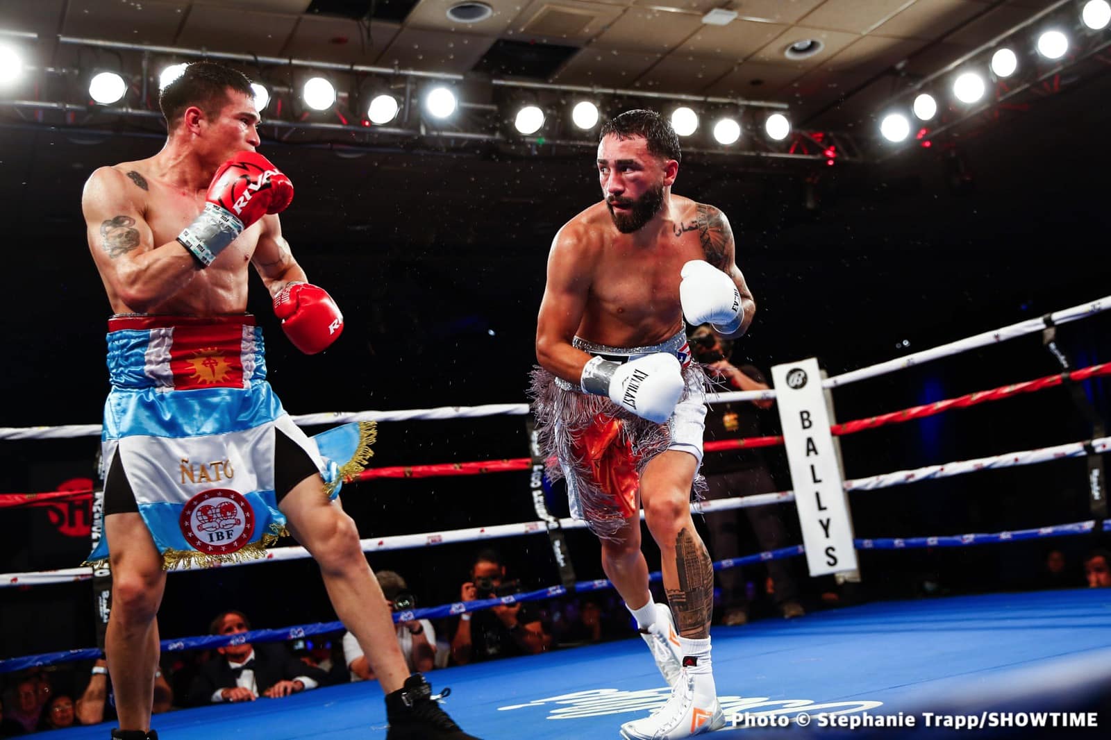 Joseph Adorno defeats Hugo Alberto Roldan - Boxing Results