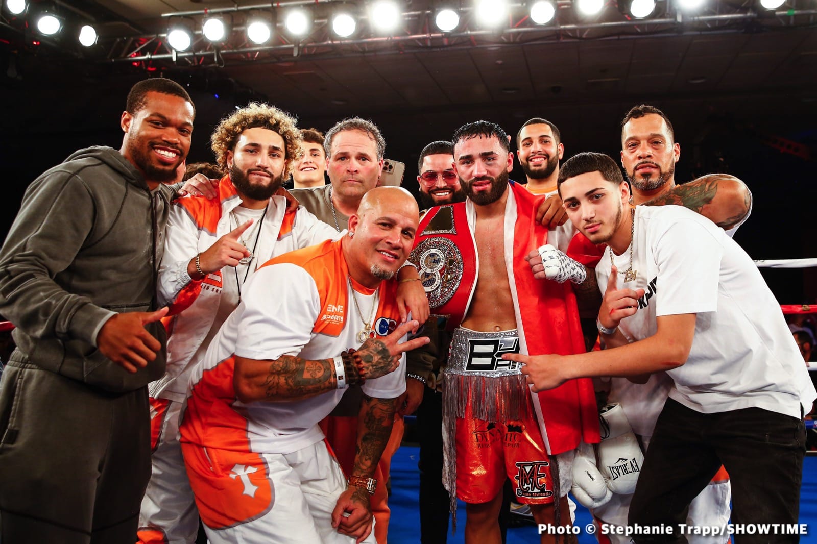 Joseph Adorno defeats Hugo Alberto Roldan - Boxing Results