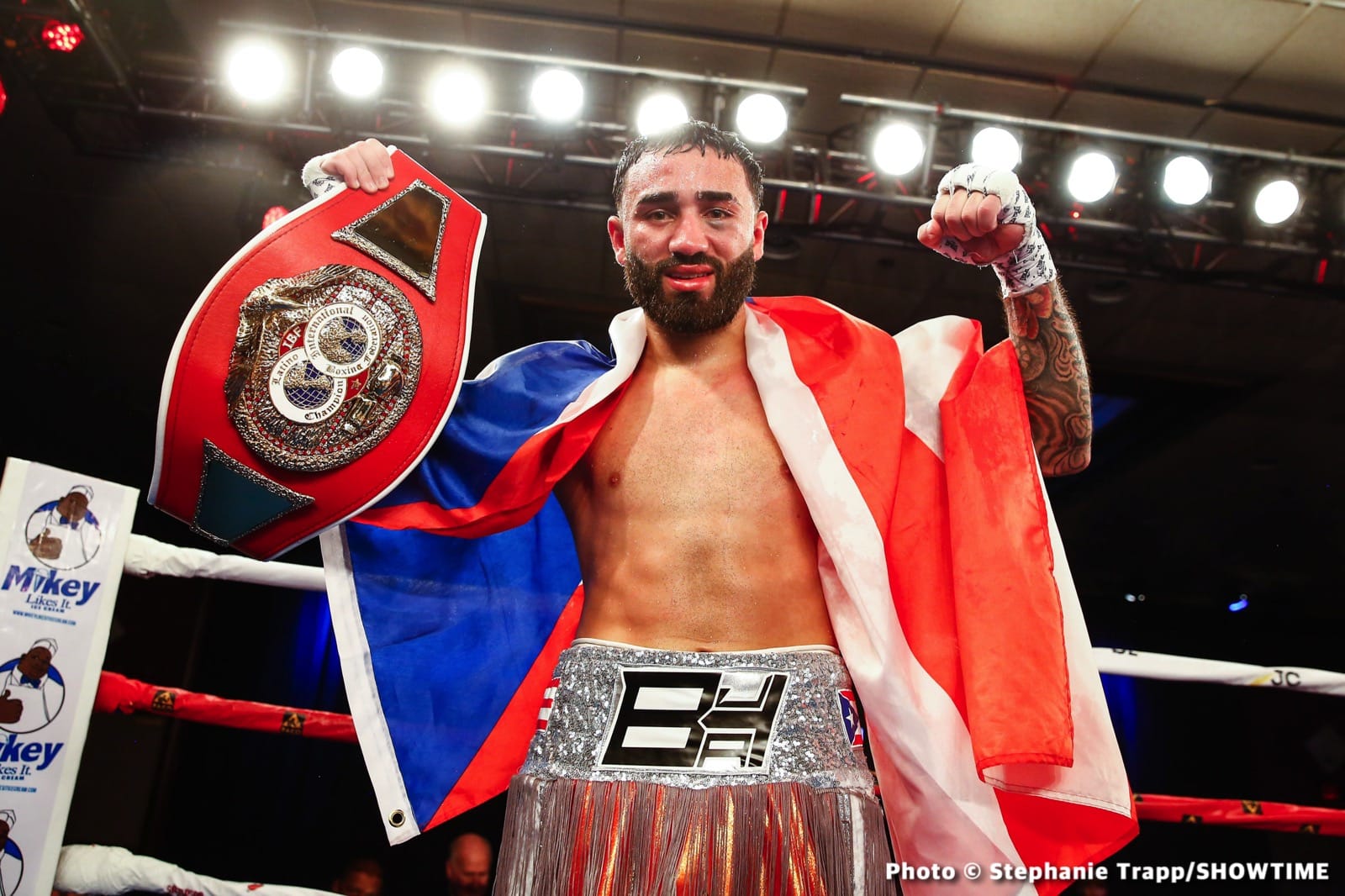Joseph Adorno defeats Hugo Alberto Roldan - Boxing Results
