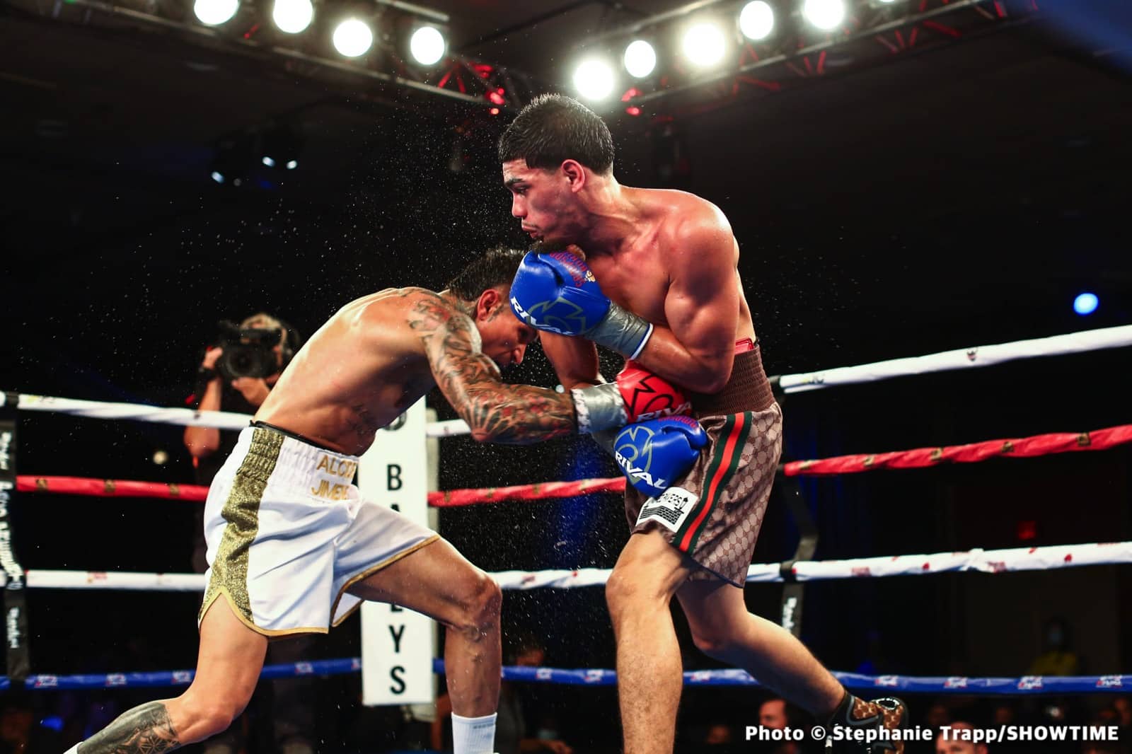 Joseph Adorno defeats Hugo Alberto Roldan - Boxing Results