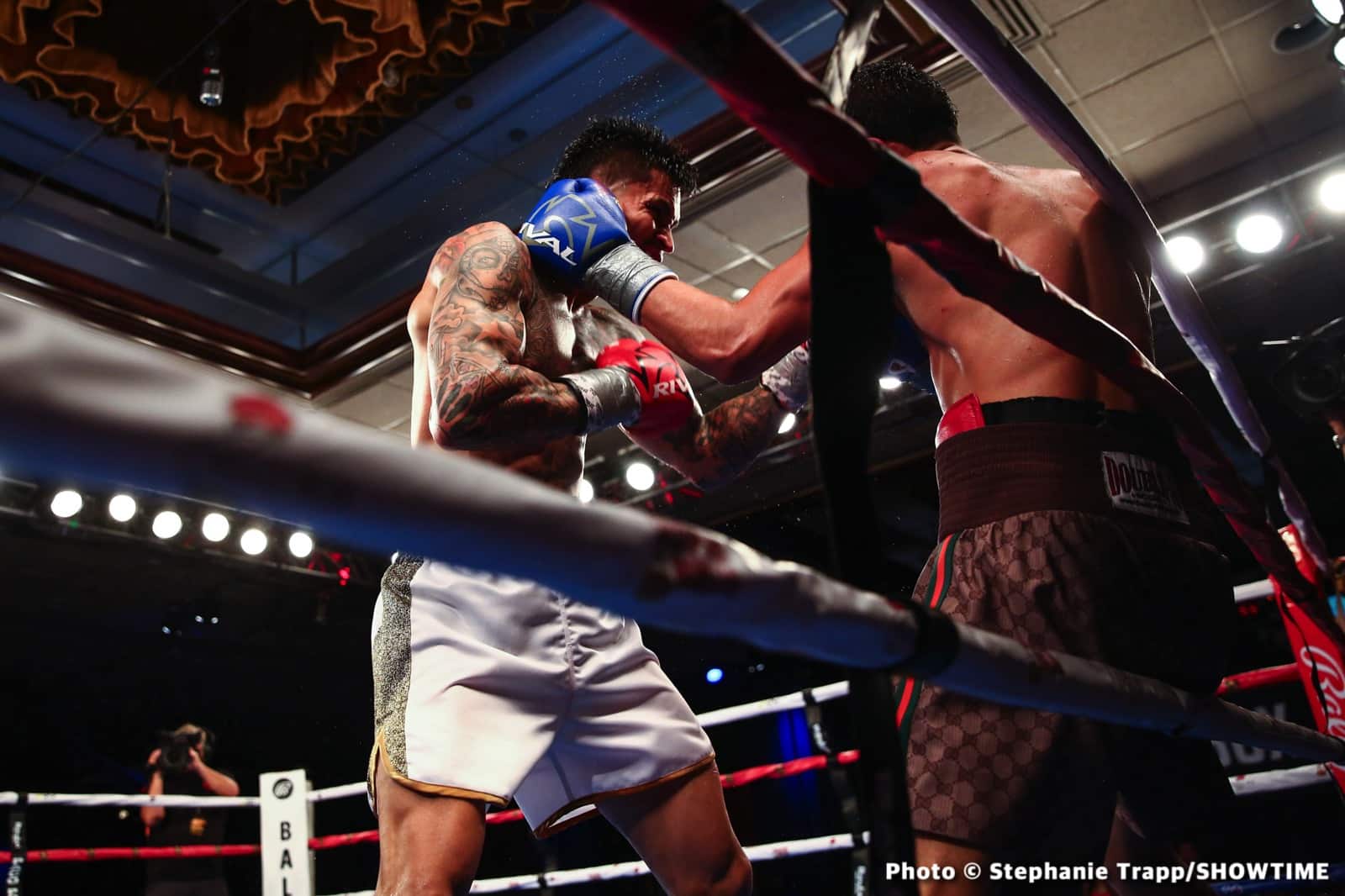 Joseph Adorno defeats Hugo Alberto Roldan - Boxing Results