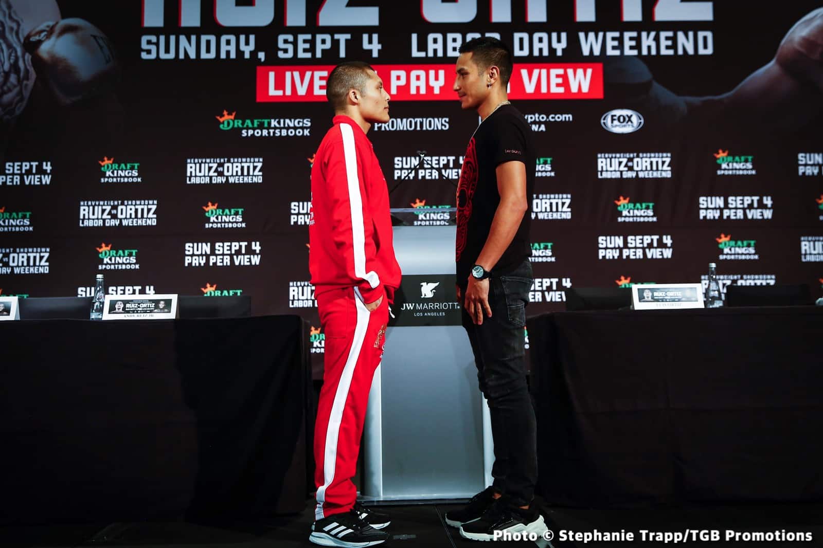 WATCH LIVE: Ruiz vs Ortiz FOX PPV Weigh In