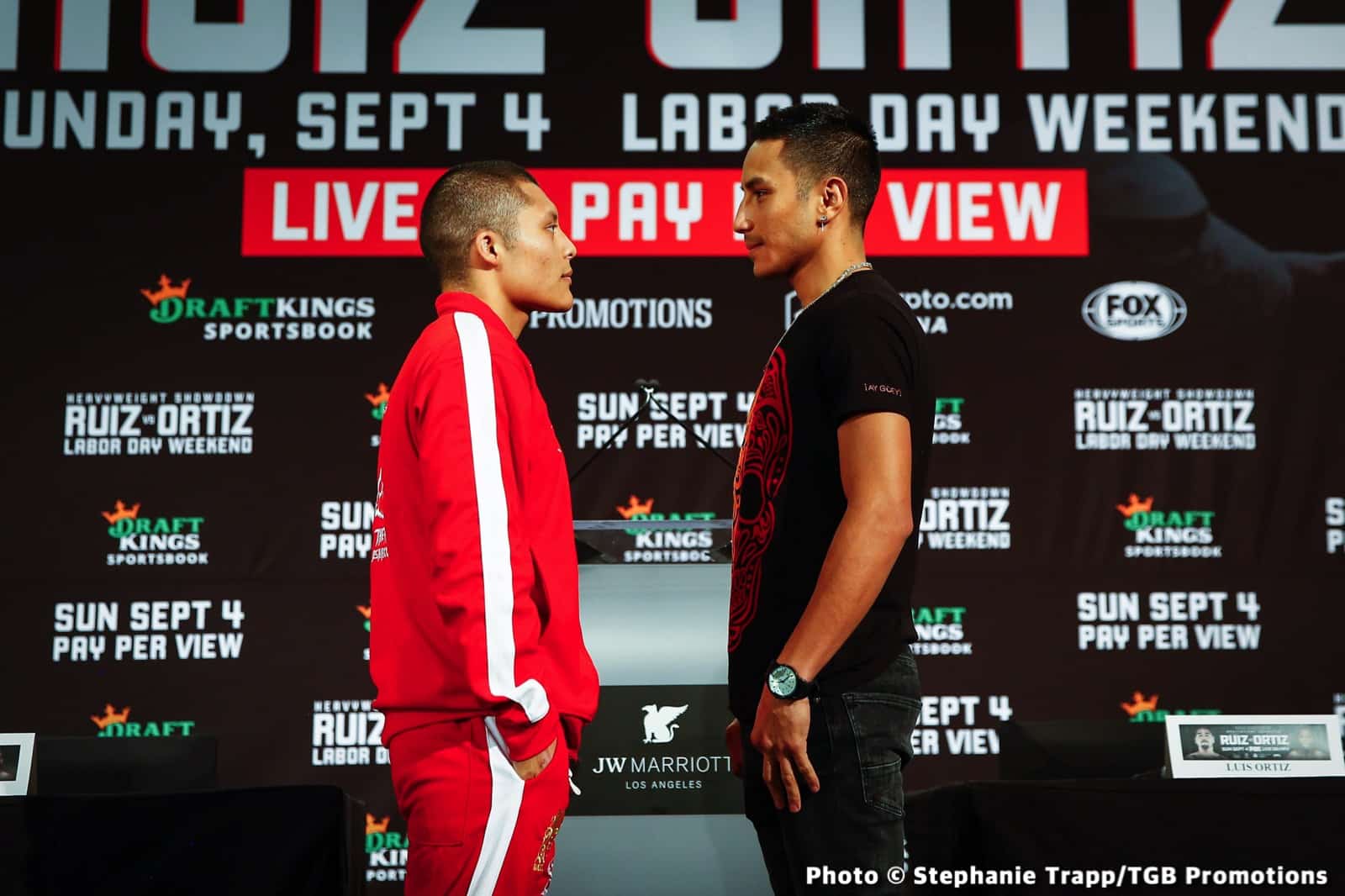 WATCH LIVE: Ruiz vs Ortiz FOX PPV Weigh In