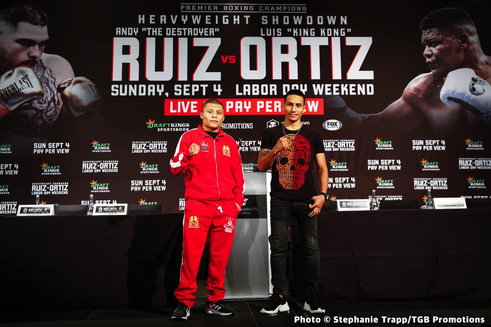 WATCH LIVE: Ruiz vs Ortiz FOX PPV Weigh In