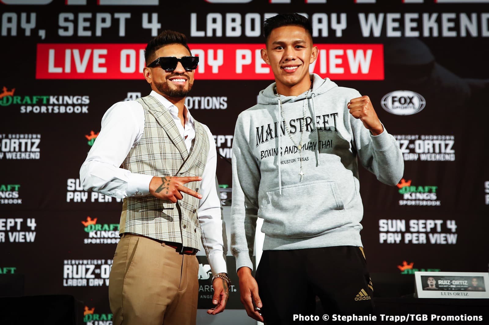 WATCH LIVE: Ruiz vs Ortiz FOX PPV Weigh In