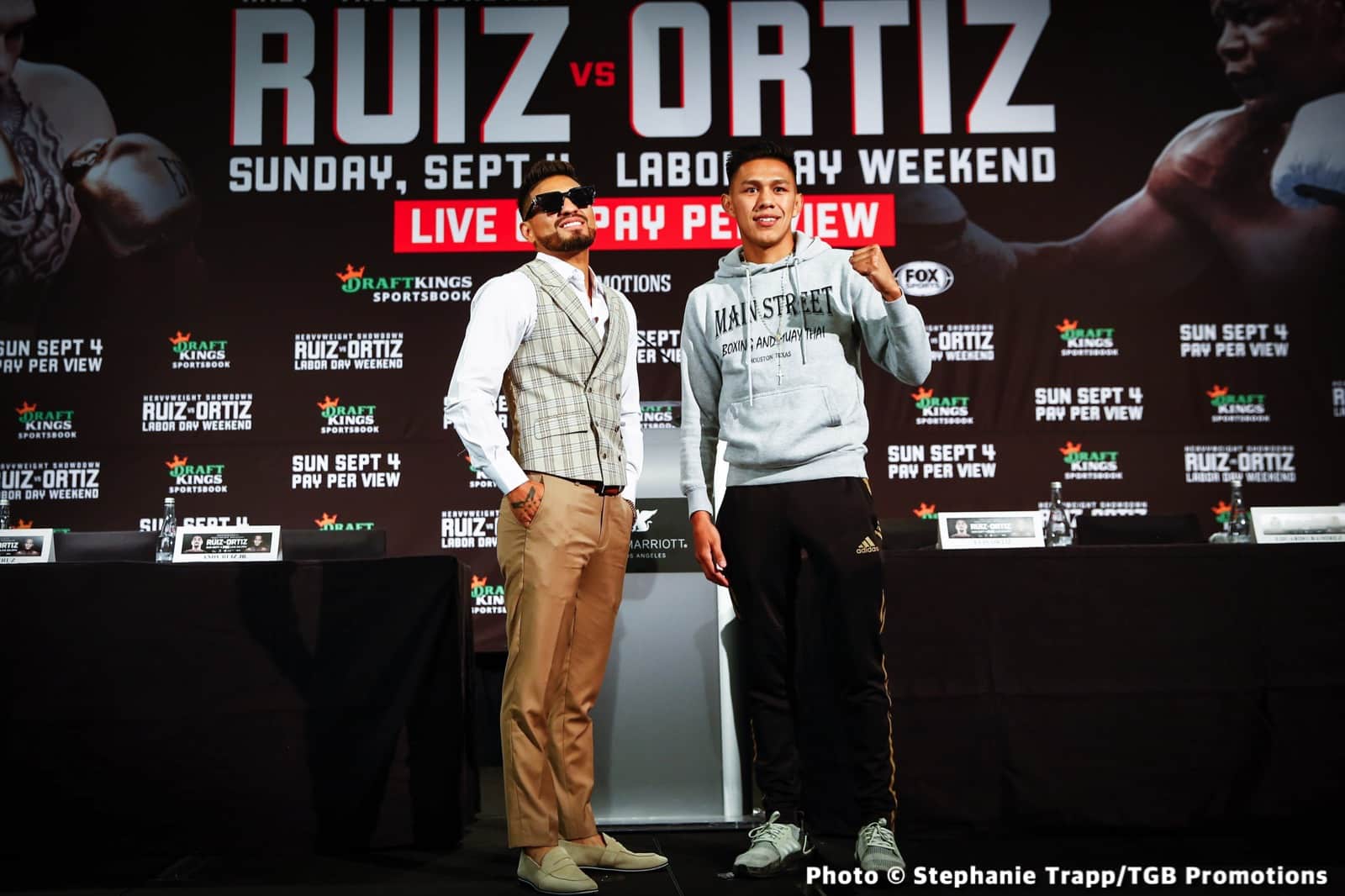 WATCH LIVE: Ruiz vs Ortiz FOX PPV Weigh In