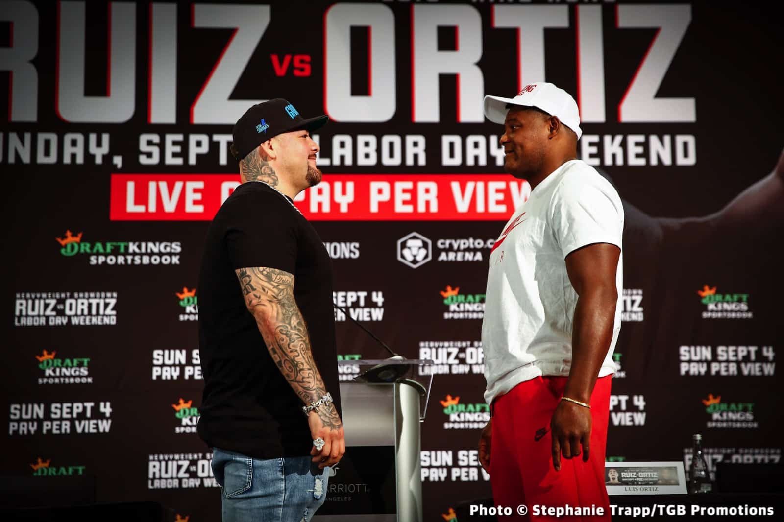 WATCH LIVE: Ruiz vs Ortiz FOX PPV Weigh In