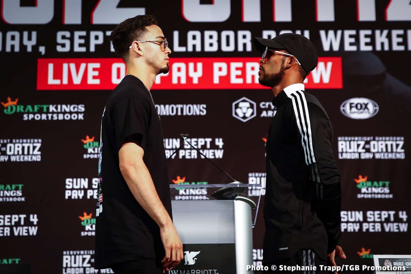 WATCH LIVE: Ruiz vs Ortiz FOX PPV Weigh In