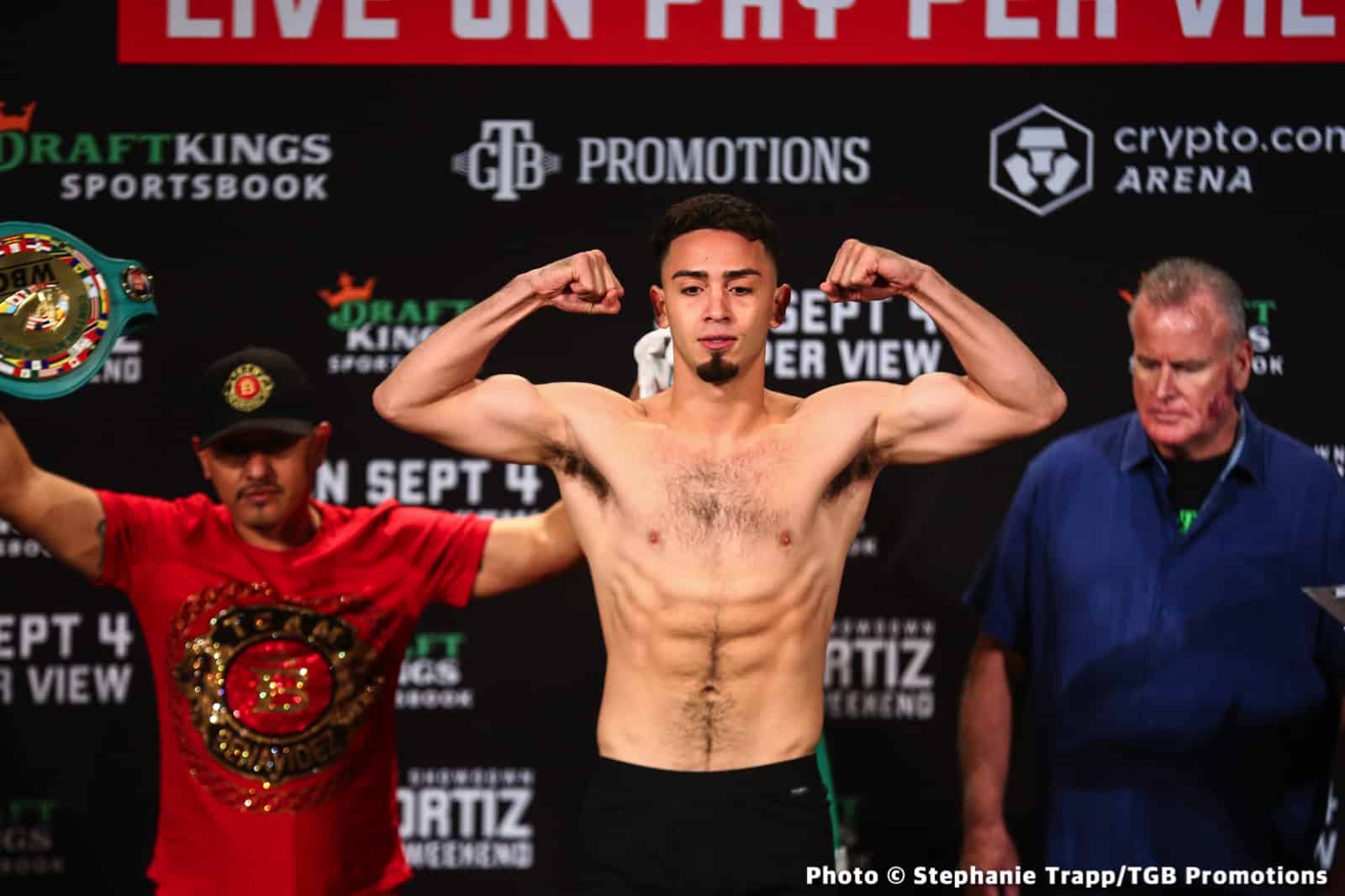 Andy Ruiz Jr vs. Luis Ortiz - weights