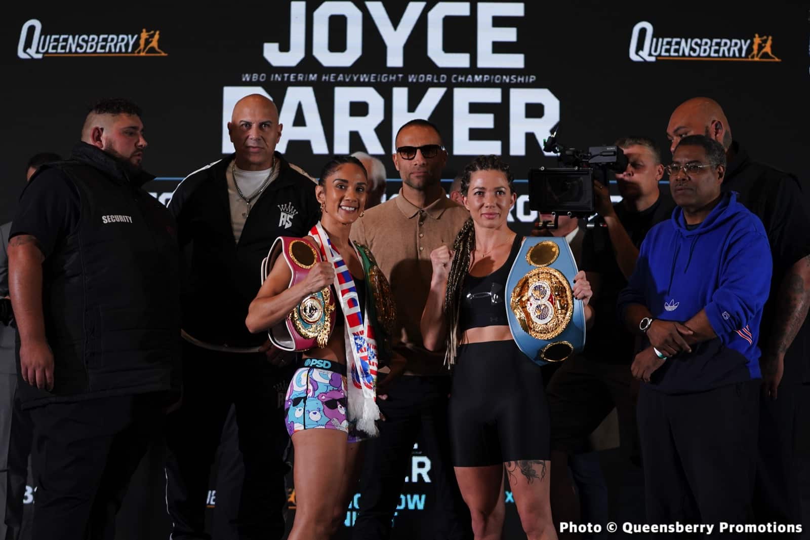Joyce vs. Parker - weights for Saturday