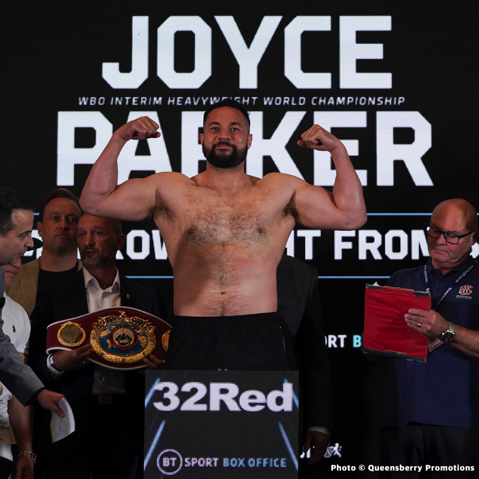 Joseph Parker - Joe Joyce, Serrano - Mahfoud Weigh In Results