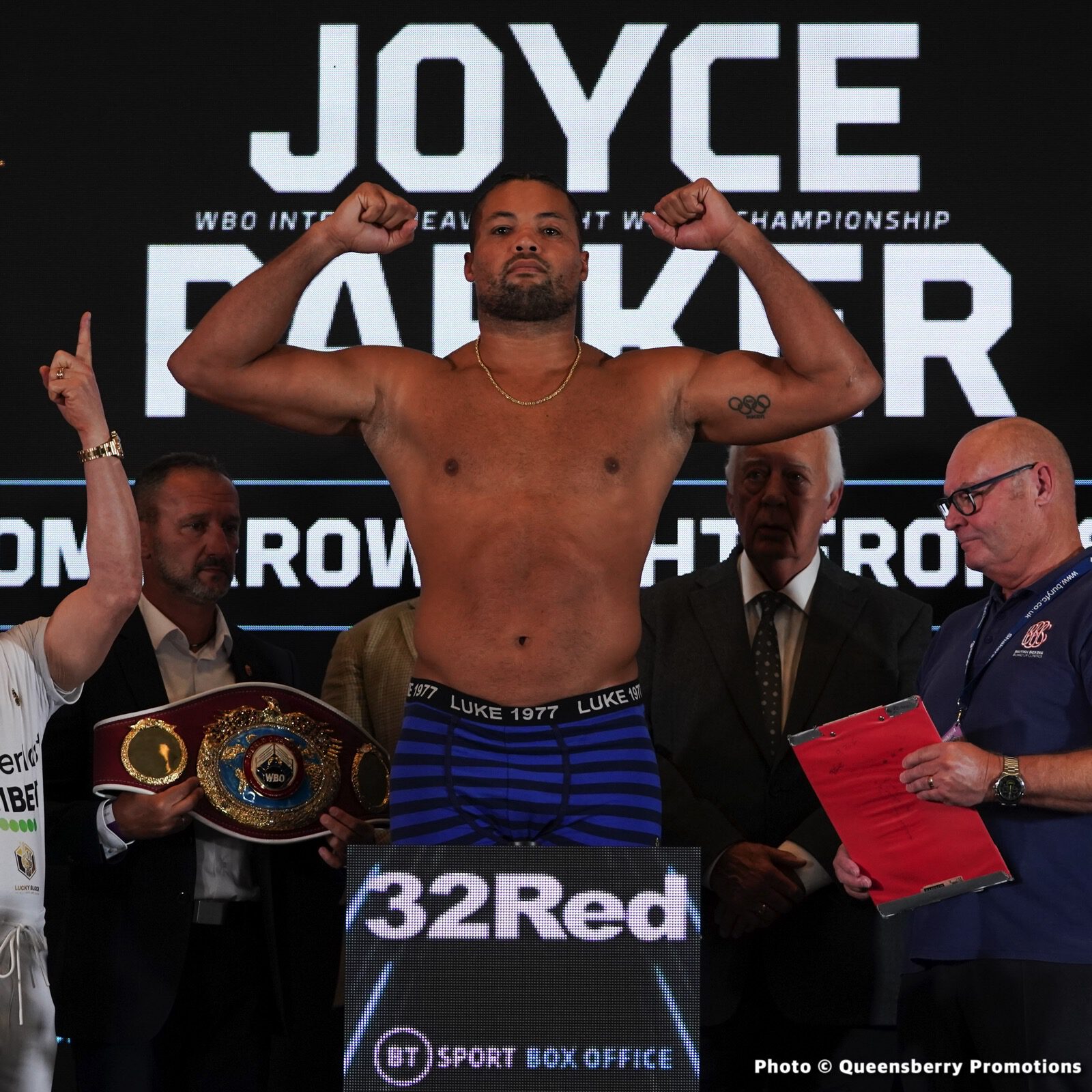 Joseph Parker - Joe Joyce, Serrano - Mahfoud Weigh In Results
