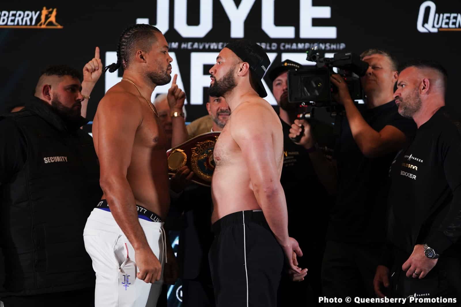 Joseph Parker - Joe Joyce, Serrano - Mahfoud Weigh In Results
