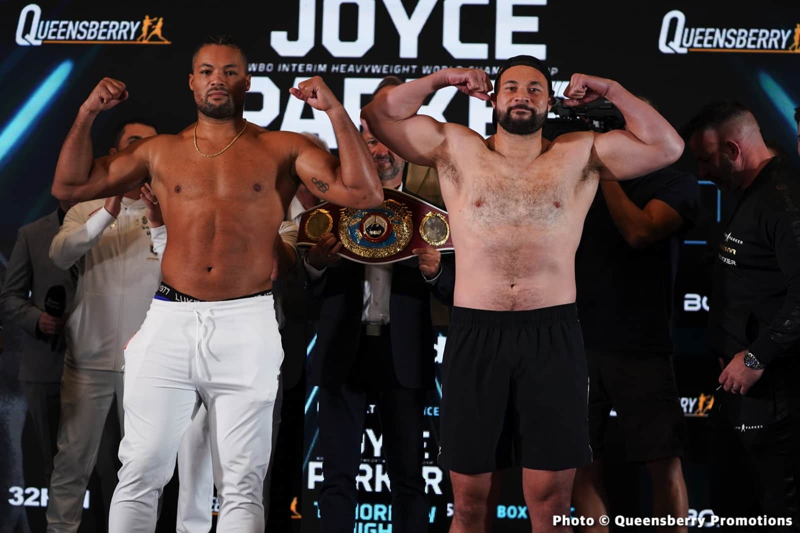 Joseph Parker - Joe Joyce, Serrano - Mahfoud Weigh In Results
