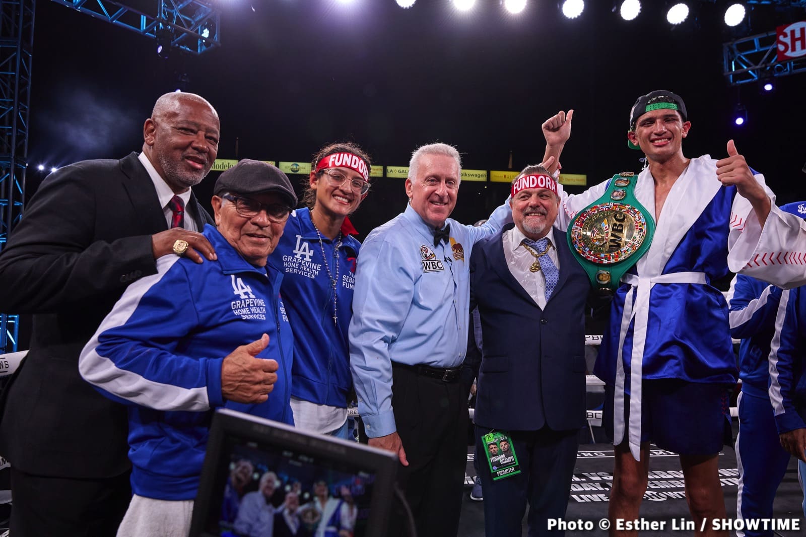 Boxing photo: Carlos Ocampo, Sebastian Fundora image Sebastian Fundora defeats Carlos Ocampo - Boxing Results