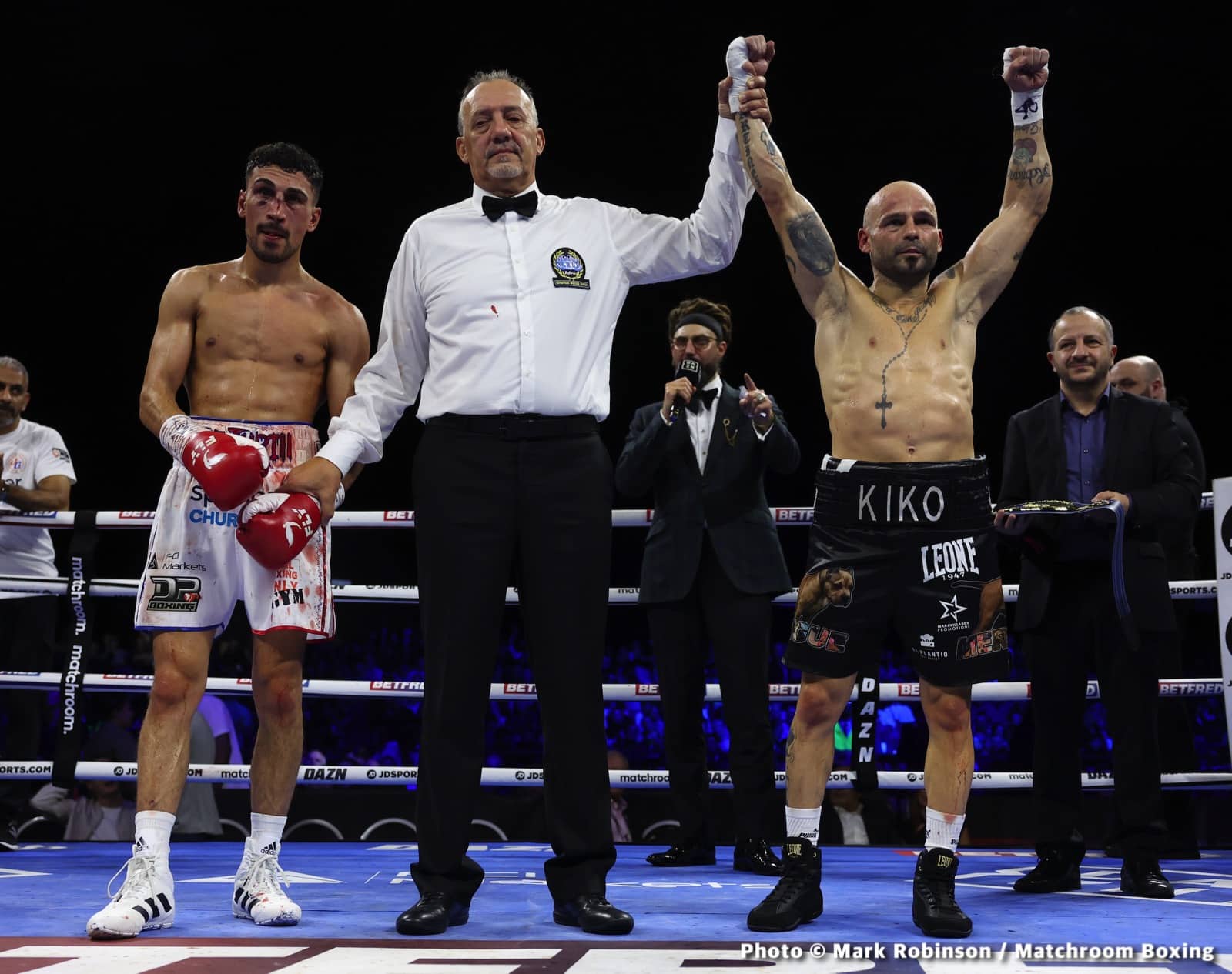 Kiko Martinez Destroys Jordan Gill, Scores Fourth Round Stoppage To Take European Featherweight Title - Boxing Results