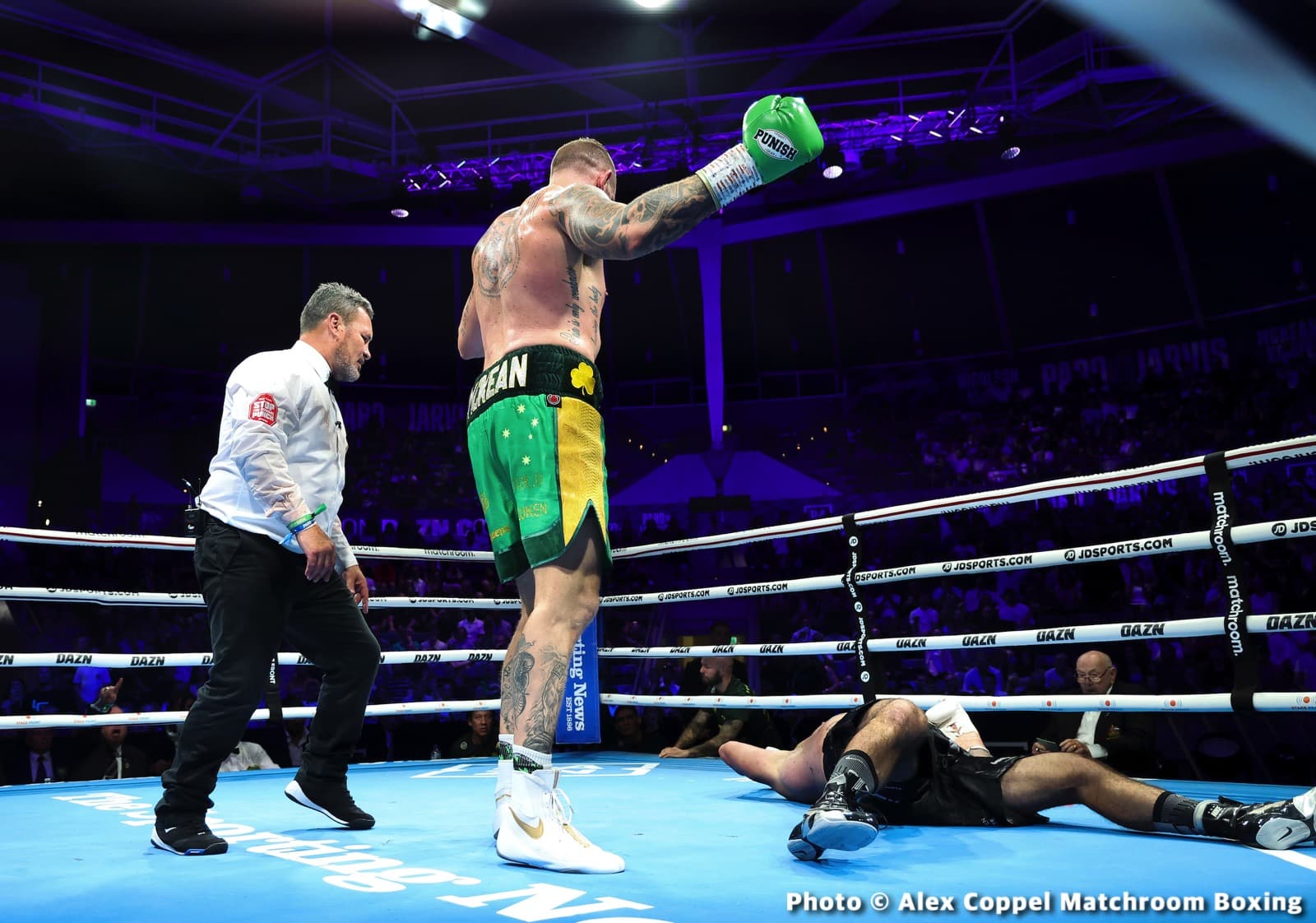 Liam Paro Scores Highlight Reel KO Over Brock Jarvis - Boxing Results