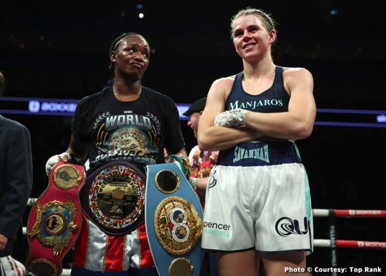Claressa Shields - Savannah Marshall the most watched women’s sports event ever on Sky!