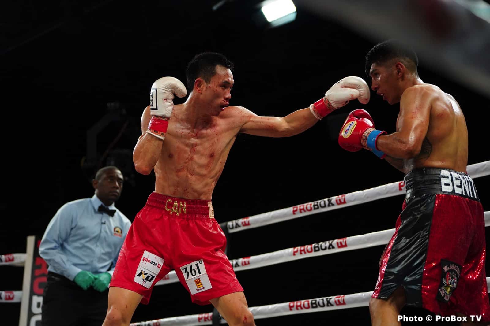 Benitez defeats Xu Can on ProBox TV - Boxing Results