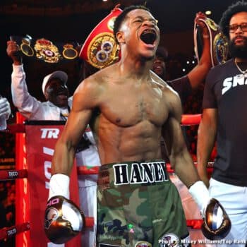 Devin Haney warns Teofimo Lopez: I “might to 140 & f**k you up”