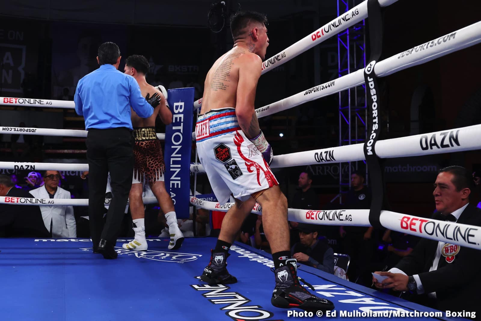Mauricio Lara destroys Jose Sanmartin - Boxing Results