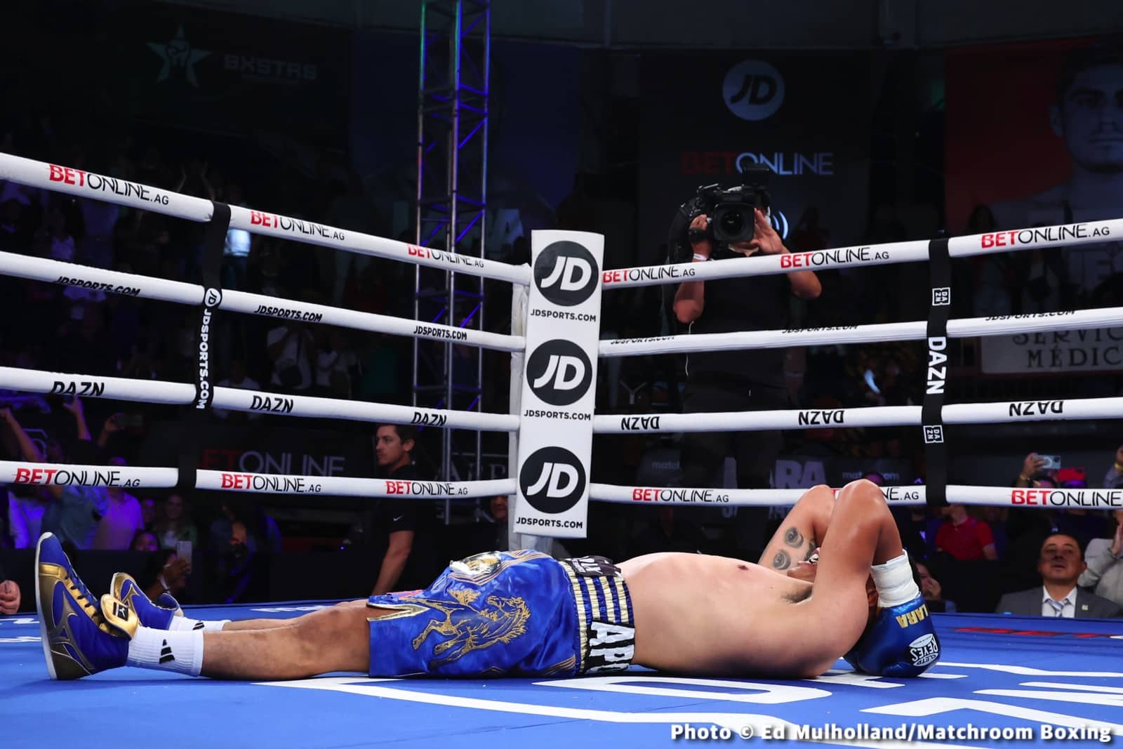 Mauricio Lara destroys Jose Sanmartin - Boxing Results