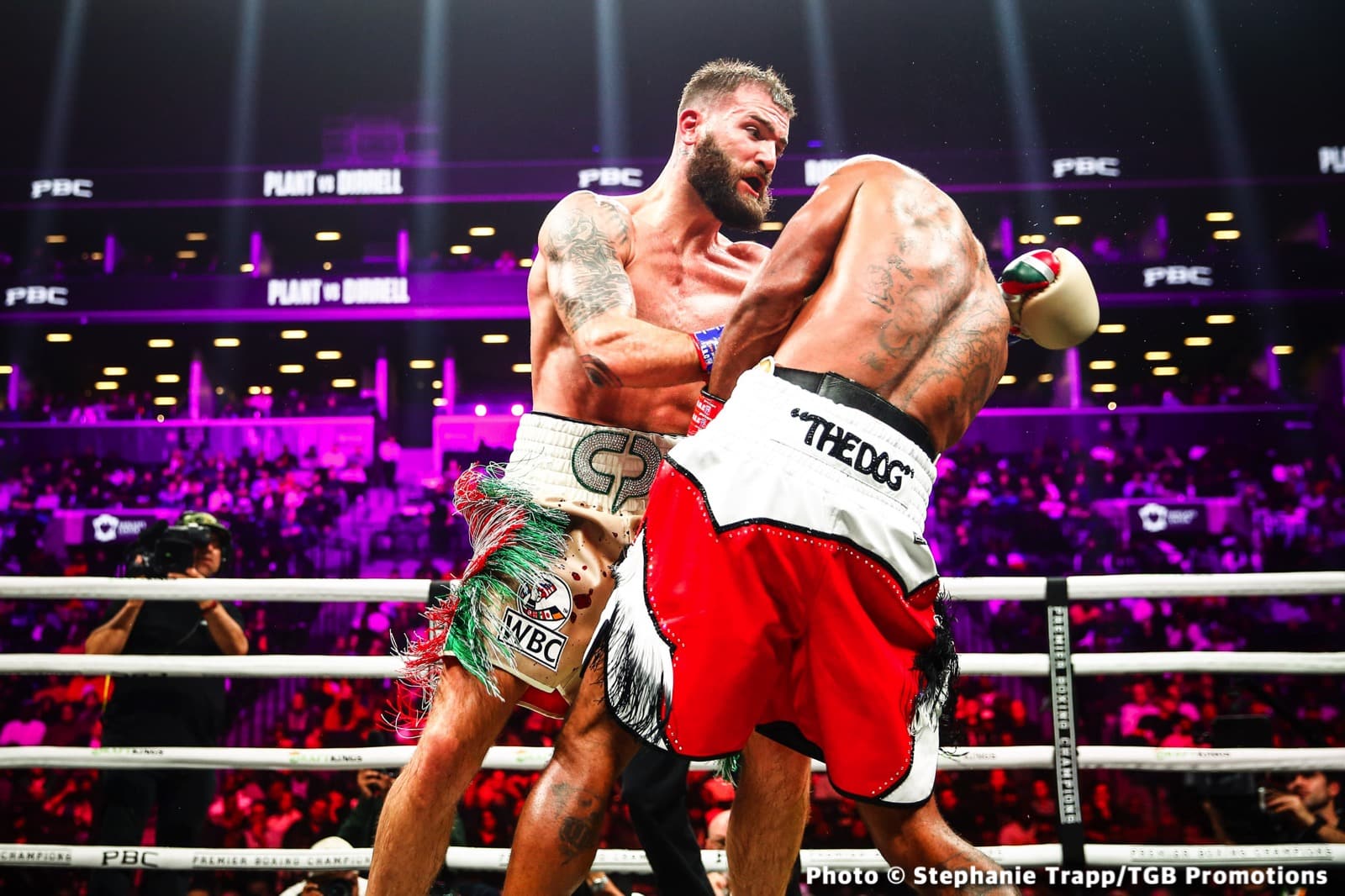 Photos: Caleb Plant & Frank Sanchez Pick Up Victories