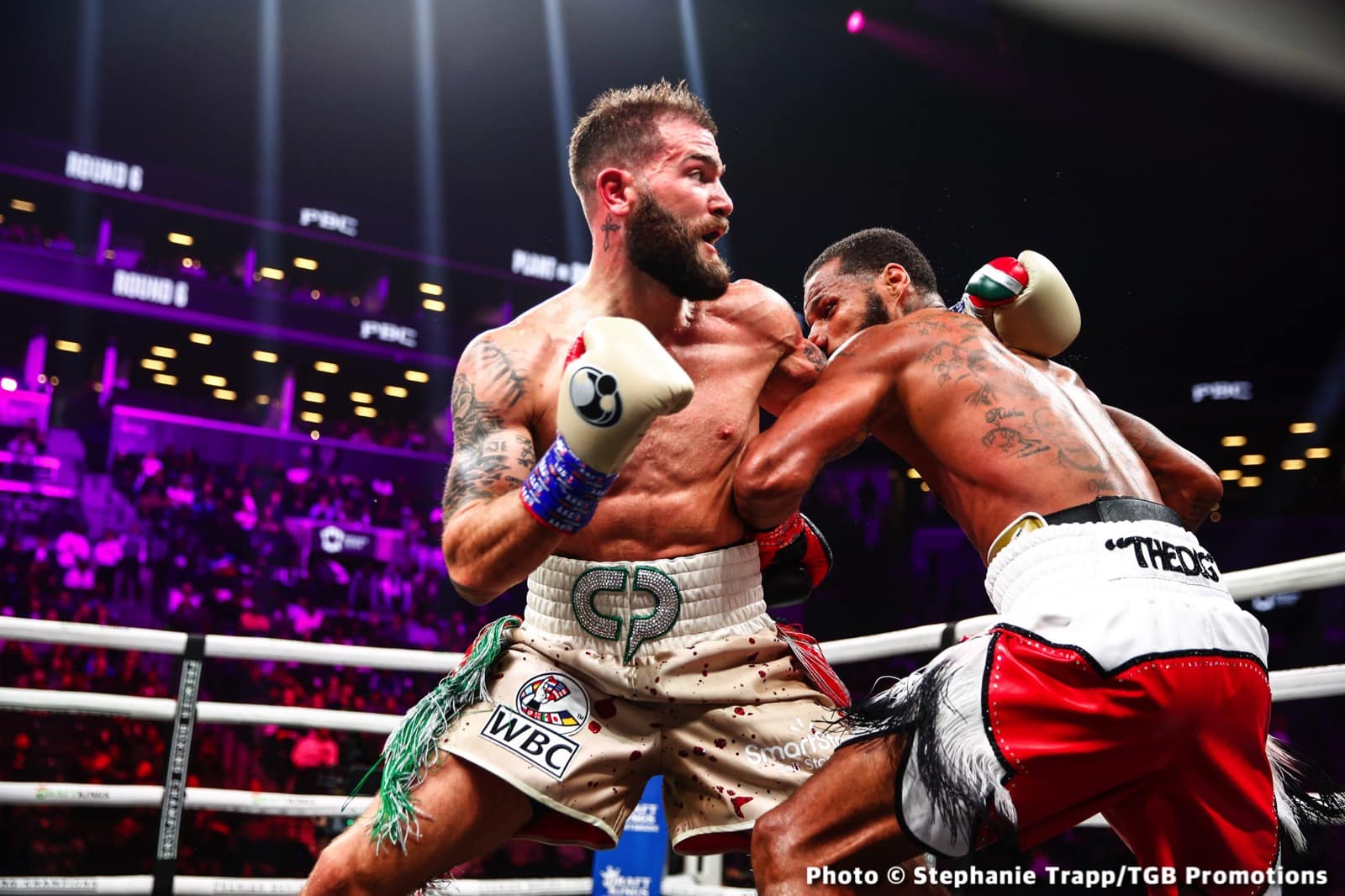 Photos: Caleb Plant & Frank Sanchez Pick Up Victories