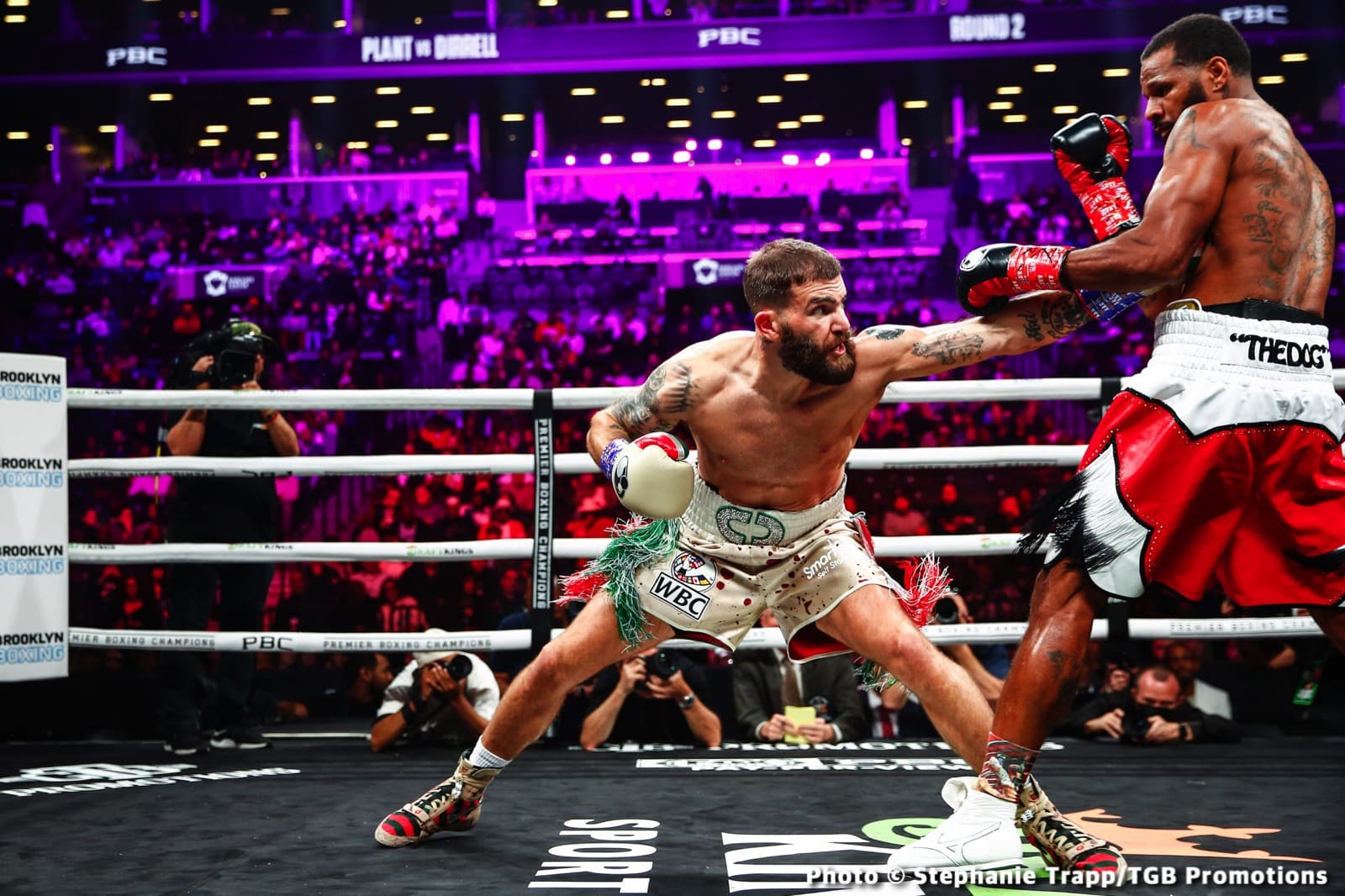 Photos: Caleb Plant & Frank Sanchez Pick Up Victories