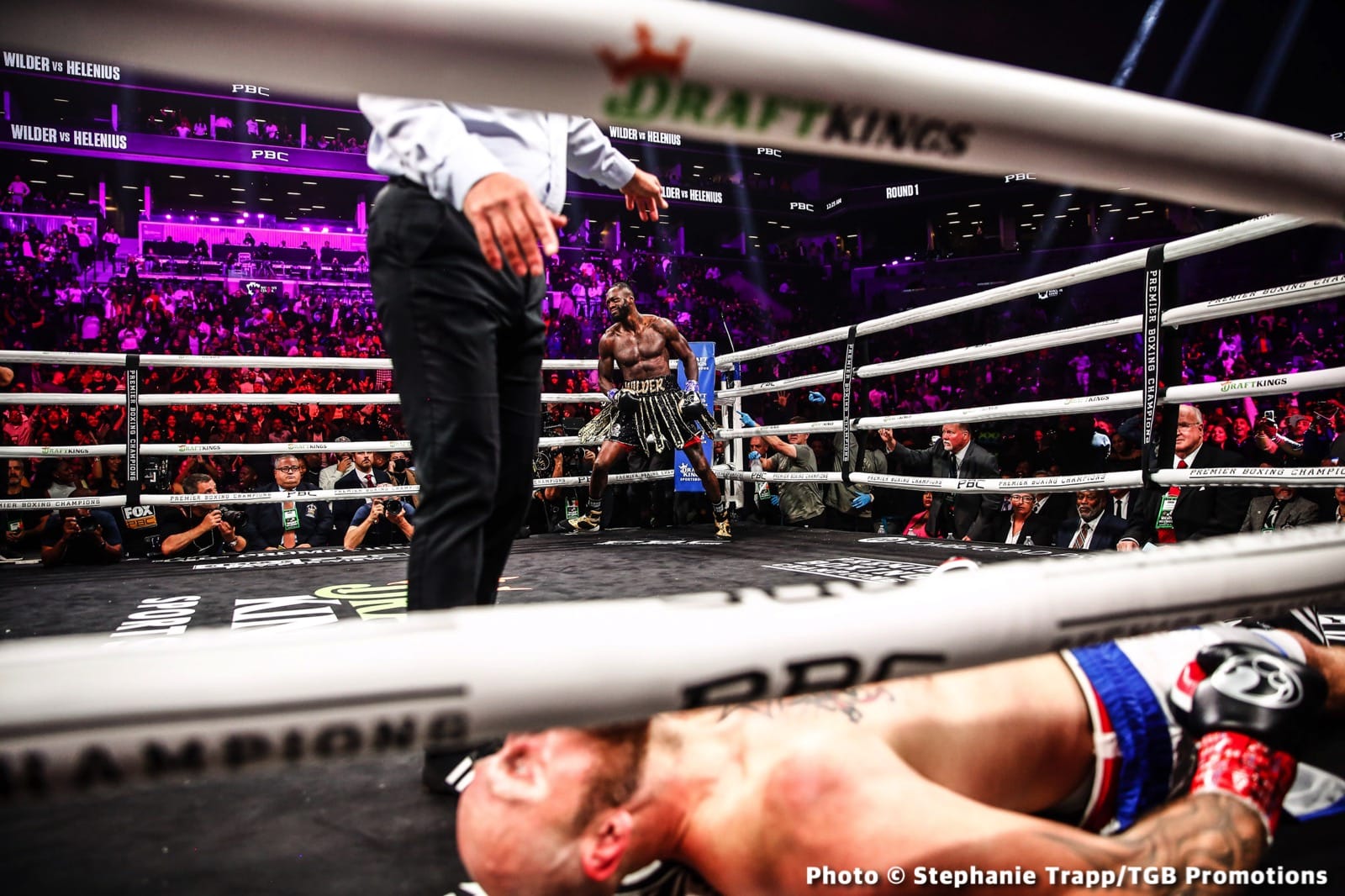 Deontay Wilder Obliterates Robert Helenius In 1st Round - Boxing Results