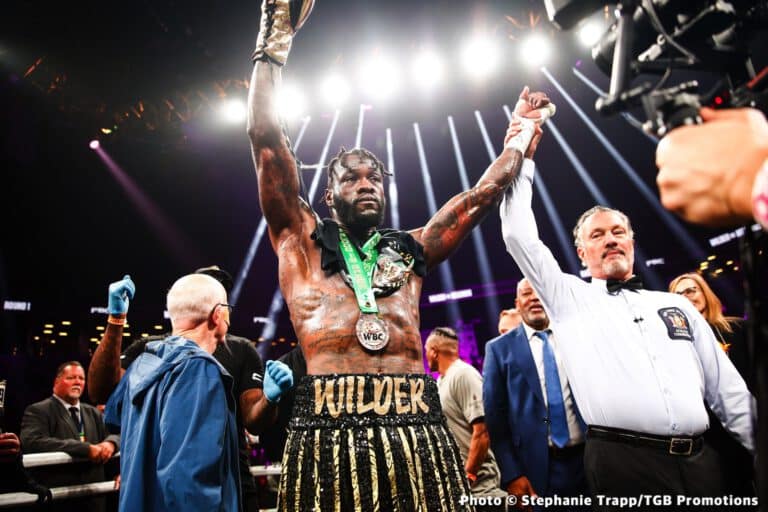 Finkel: “Wilder Will Fight Joshua In The UK Or In The Middle East. Period”