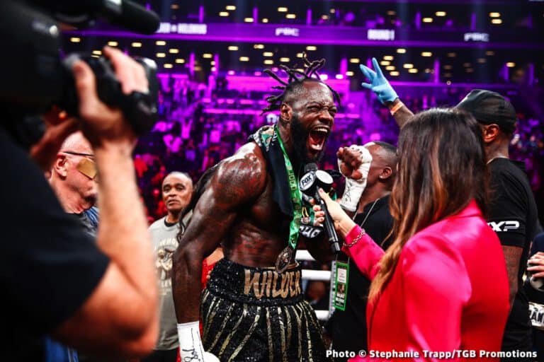 Will We Really See Wilder Vs. Joshua This Year?