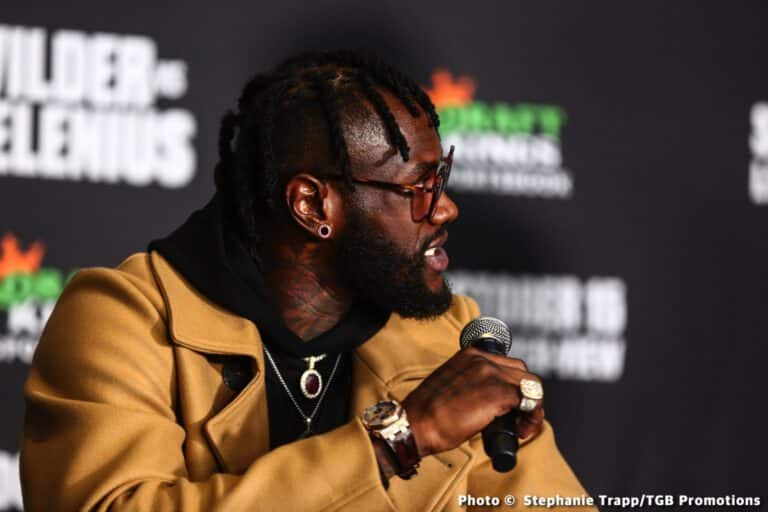 Deontay Wilder Says He Would Face Francis Ngannou In 'Mixed Rules' Fight Providing He's Told “What I Can And Can't Do”