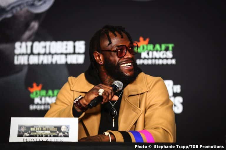 Ngannou To “Open Agent” Wilder: “I Hope You're A Man Of Your Word”