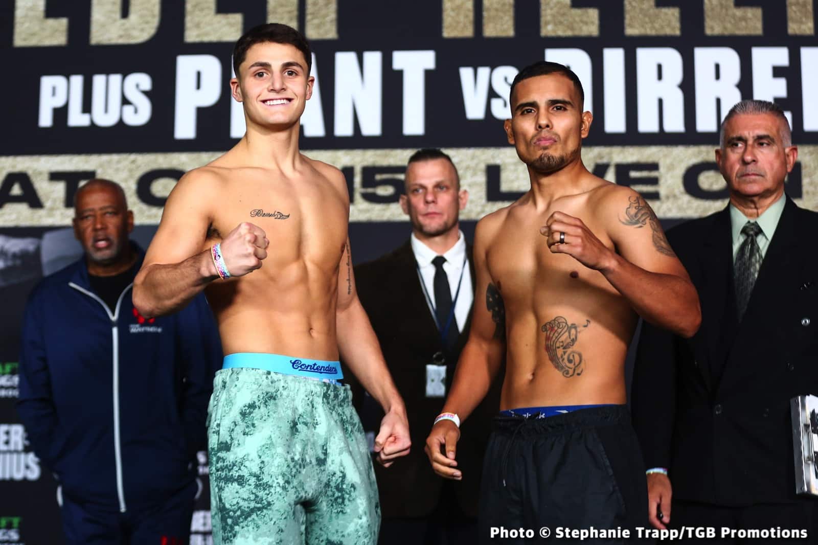 Boxing photo: Deontay Wilder, Frank Sanchez, Robert Helenius image Wilder - Helenius, Plant - Dirrell Official Weights & Photos
