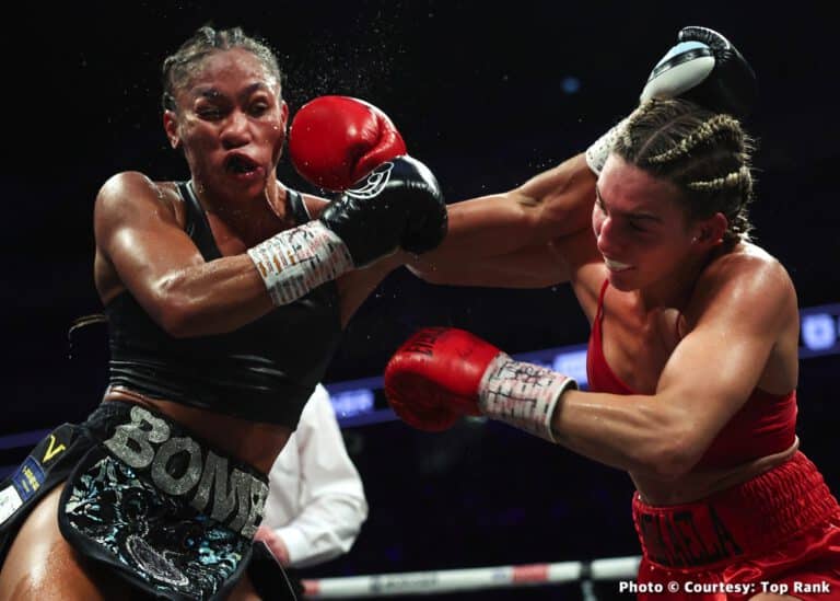 Alycia Baumgardner Wins Debatable Split Decision Over Mikaela Mayer - Boxing Results