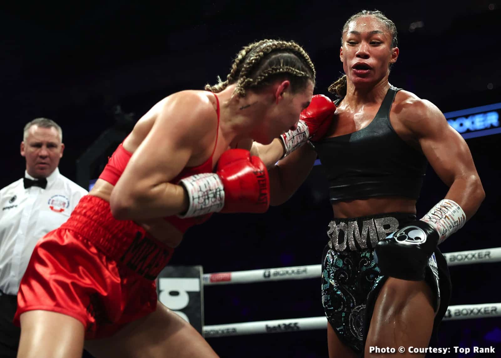 Photos: Alycia Baumgardner Edges Mikaela Mayer by Split Decision