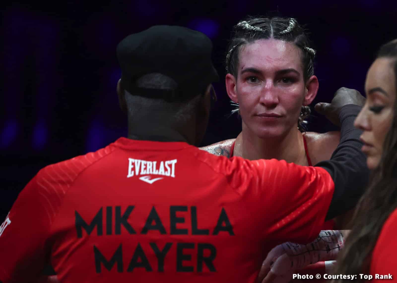 Alycia Baumgardner Wins Debatable Split Decision Over Mikaela Mayer - Boxing Results