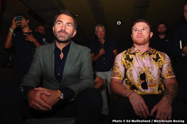 Canelo's Surprise Return To Matchroom Boxing!