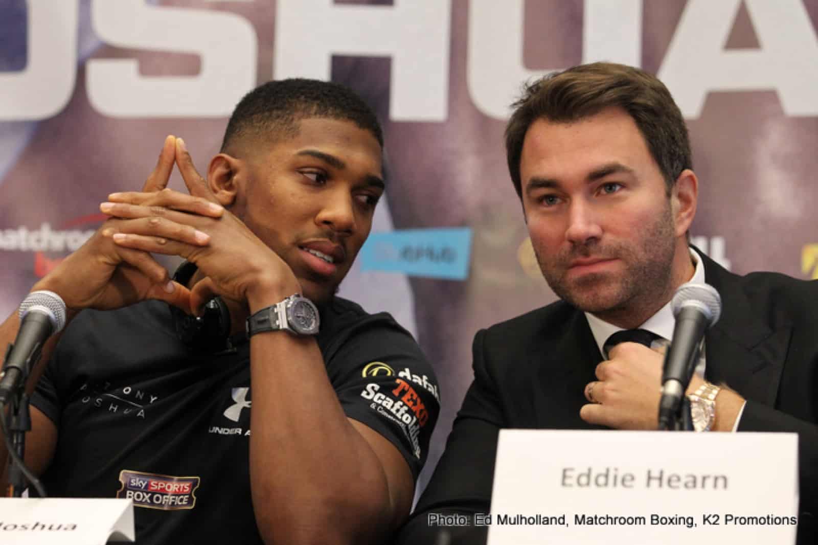 Eddie Hearn Says He Will Let Anthony Joshua Announce His New Trainer – Who Could It Be?