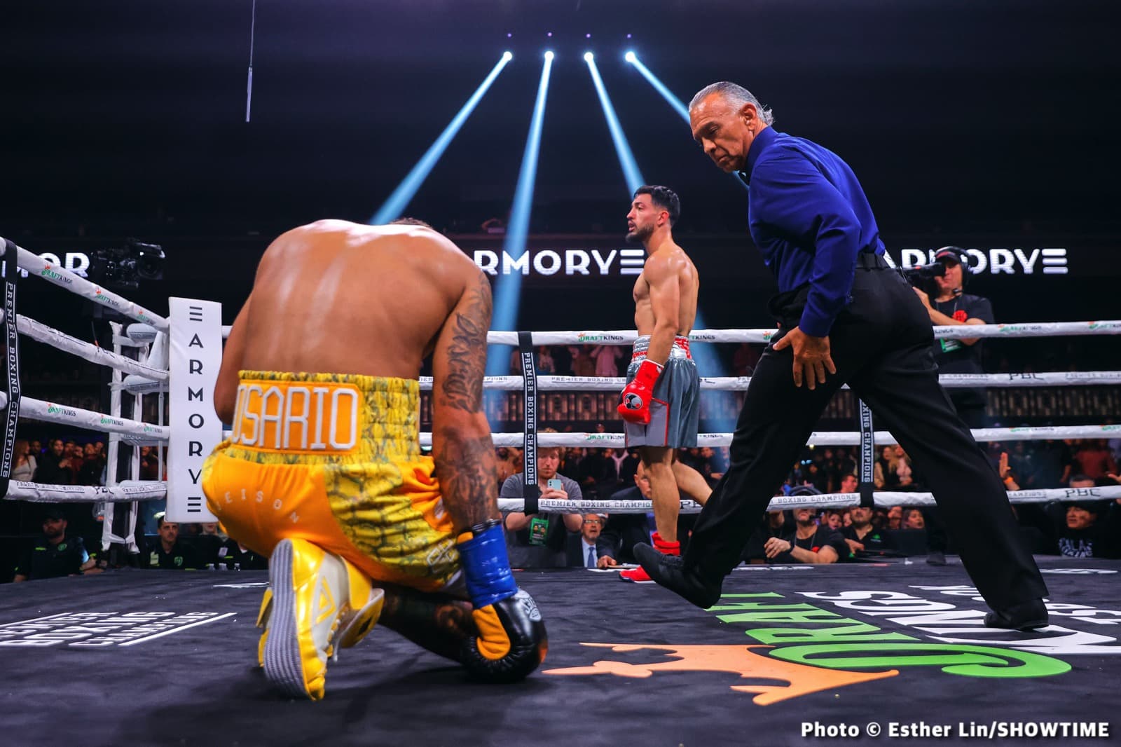 Photos: David Morrell, Jr. KOs Yerbossynuly, Mendoza Stuns Rosario